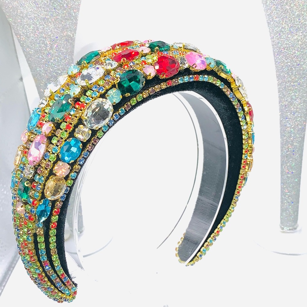 Colorful Rhinestone Headband